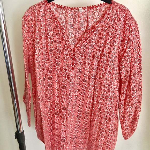 Women’s Hester & Orchard Boho Top Size L - Picture 2 of 5
